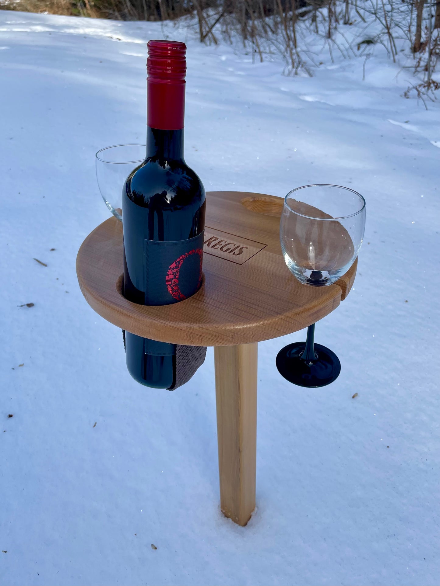 Folding Wine Table